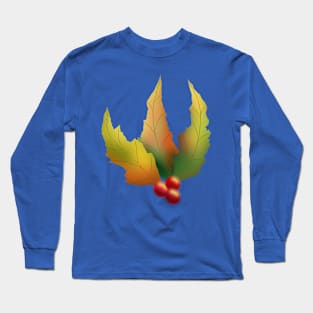 Leaves and Cranberries Long Sleeve T-Shirt